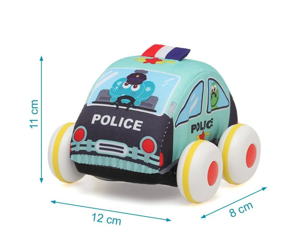Carro de Peluche com Rodas Táxi/Polícia - Image 4