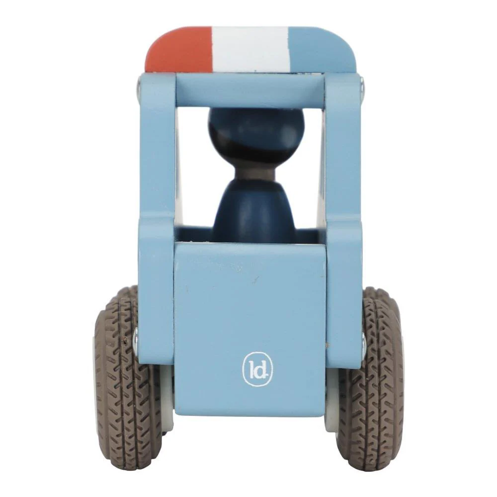 Carro de Polícia com Figura Madeira Little Dutch - Image 5