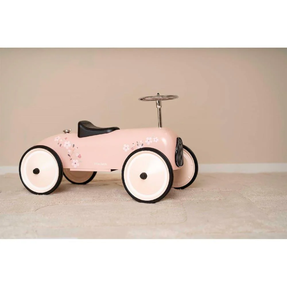 Carro em Metal "Ride-On" Little Dutch Rosa - Image 7