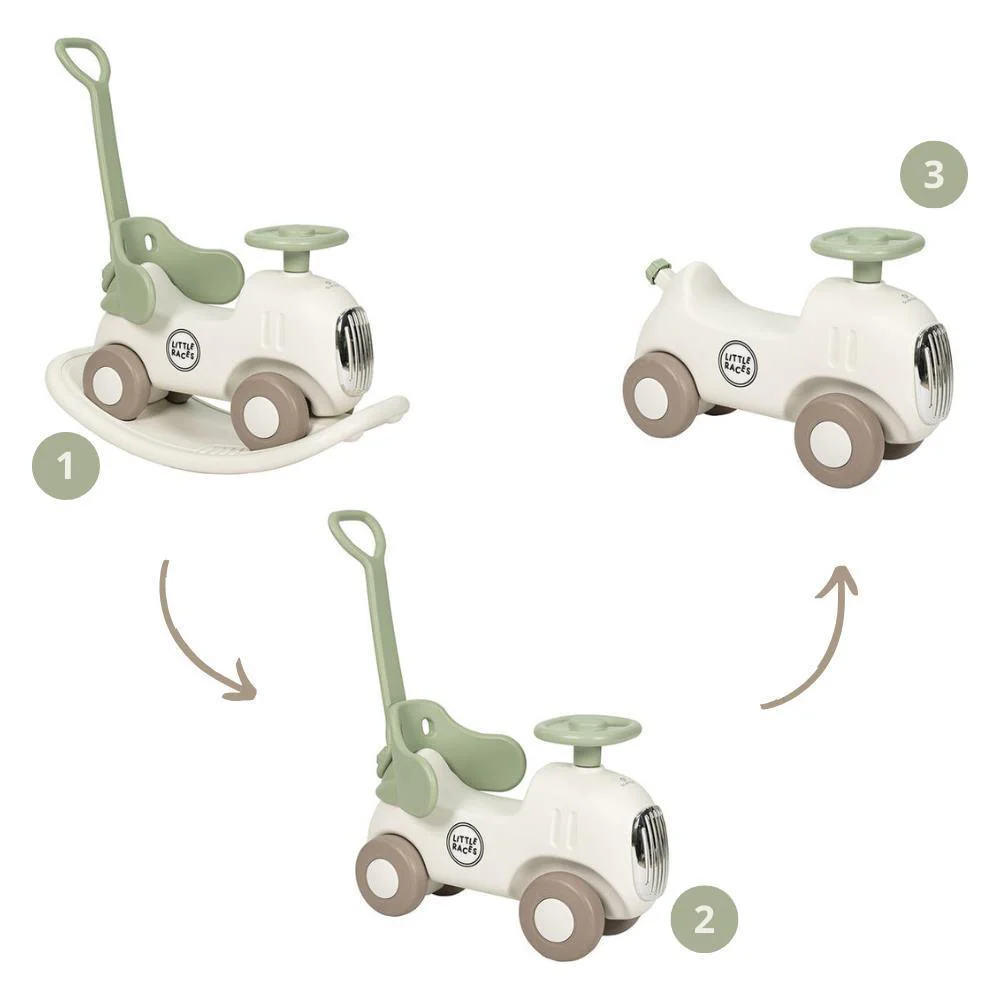 Carro Olmitos Ride-On 3em1