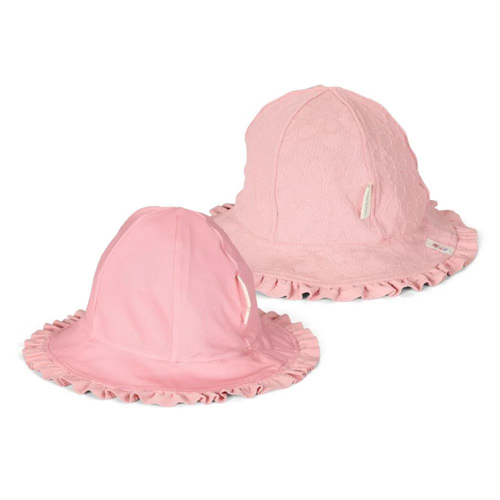 Chapéu Reversível Little Dutch Dreamy Pink Rose Tamanho 1 - Image 3