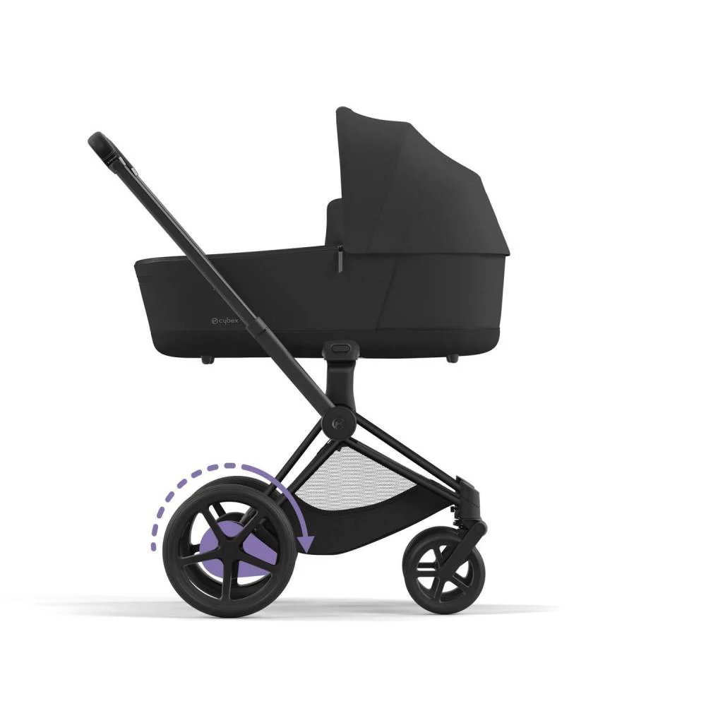 Chassis Cybex Platinum e-Priam e Estrutura do Assento Matt Black - Image 7