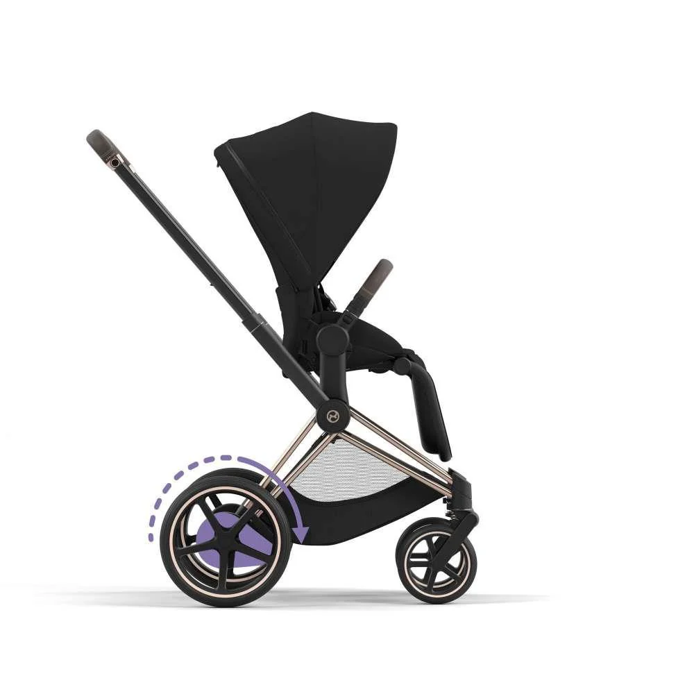 Chassis Cybex Platinum e-Priam e Estrutura do Assento Rosegold - Image 5