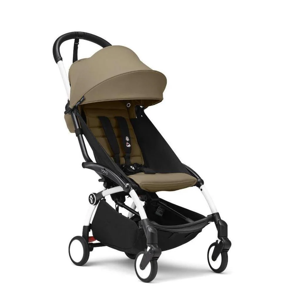 Chassis Stokke Yoyo³ White + Color Pack Yoyo +6M Toffee