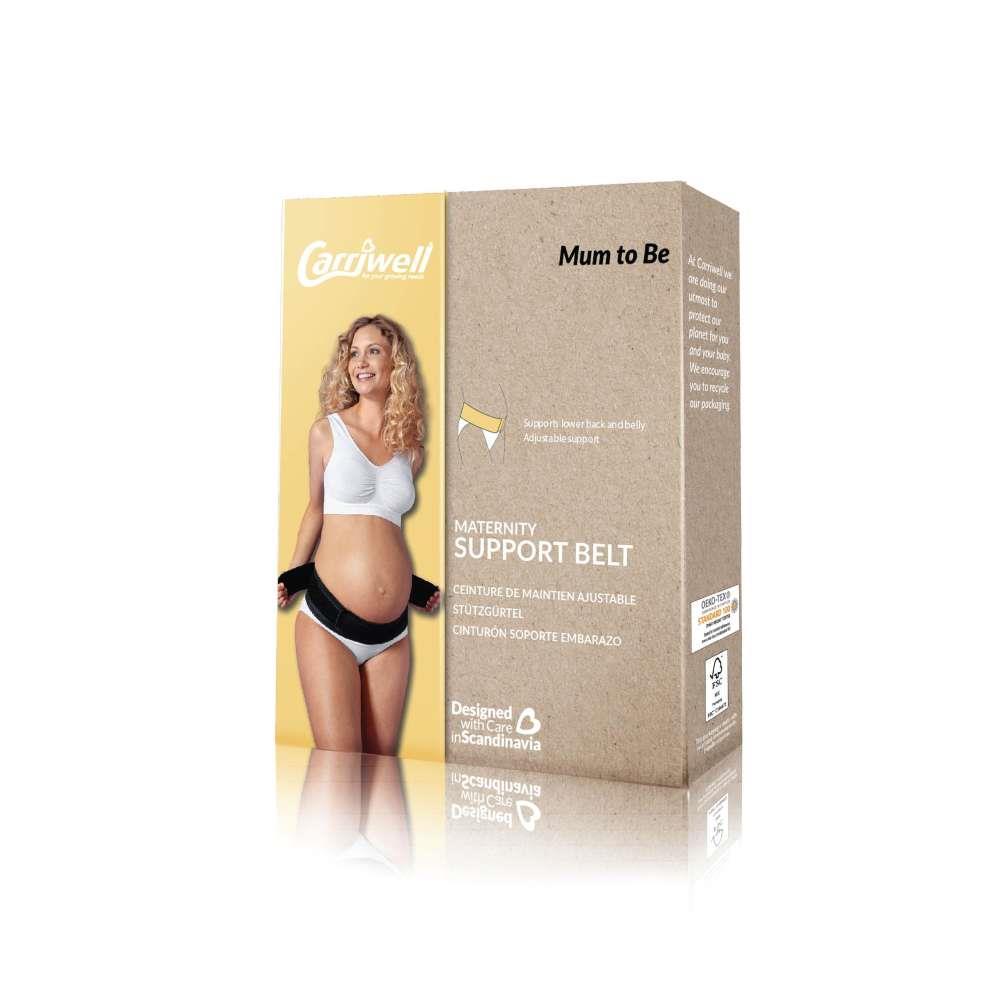 Cinta de Suporte para Gravidez Carriwell Preto S/M - Image 5
