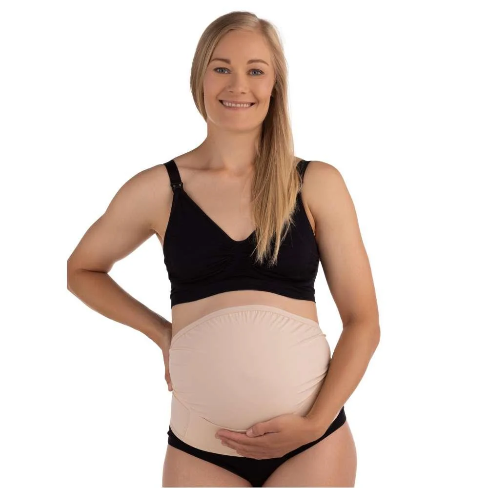 Cinta de Suporte Ajustável para Gravidez Carriwell Honey Bege L/XL - Image 3