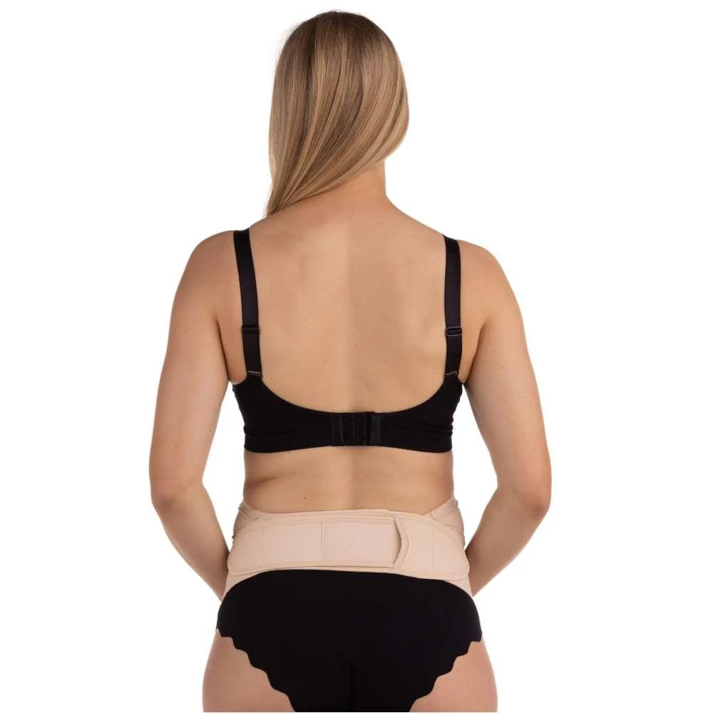Cinta de Suporte Ajustável para Gravidez Carriwell Honey Bege L/XL - Image 6