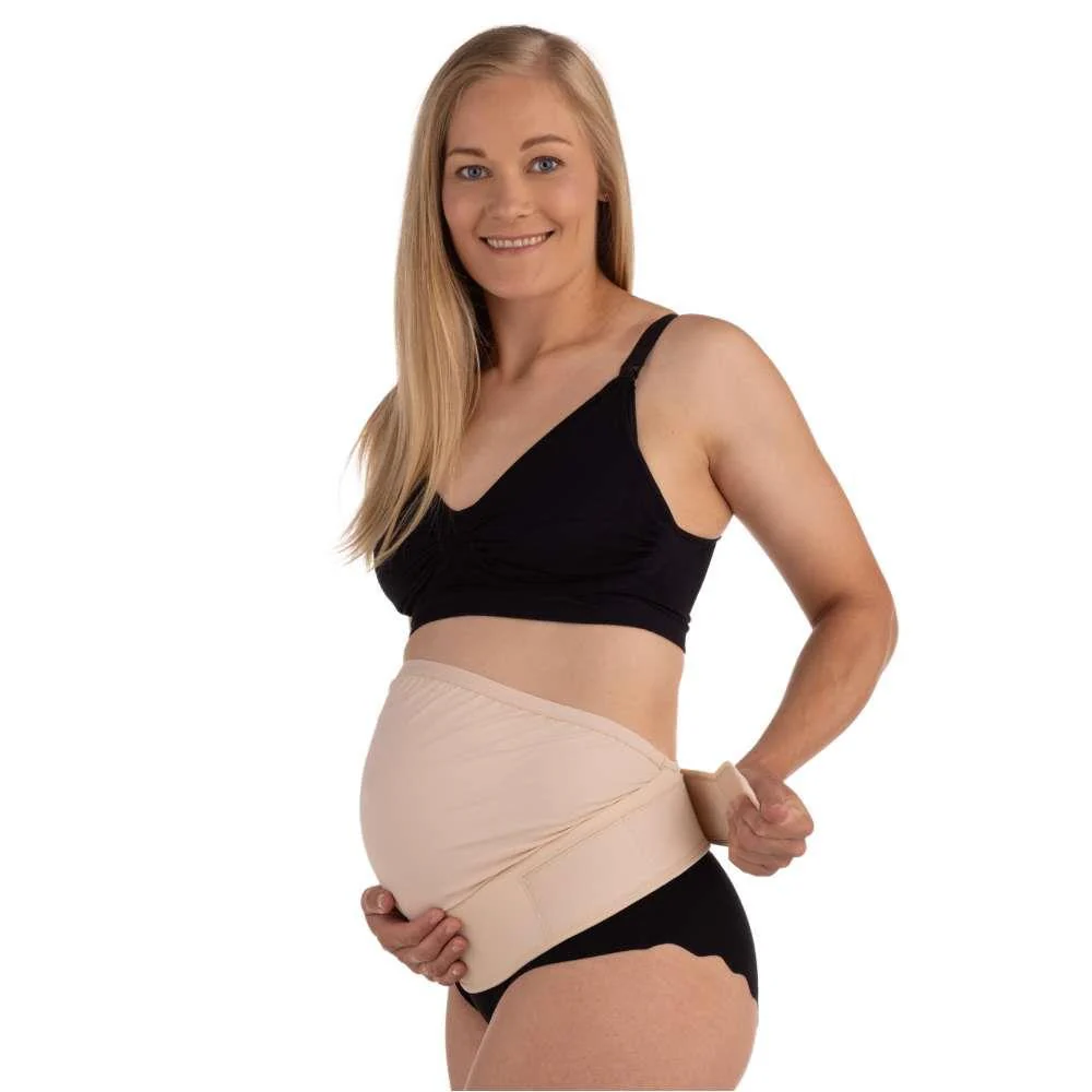 Cinta de Suporte Ajustável para Gravidez Carriwell Honey Bege L/XL - Image 7
