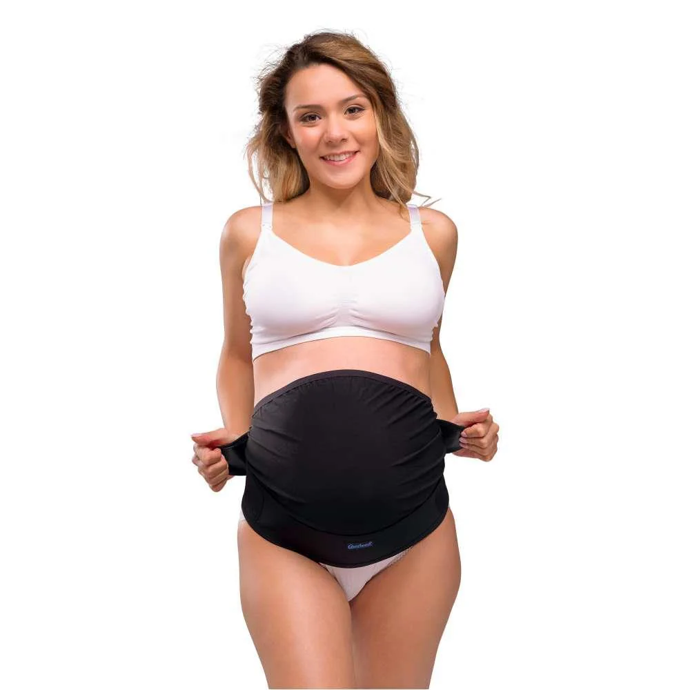 Cinta de Suporte Ajustável para Gravidez Carriwell Preto S/M - Image 7