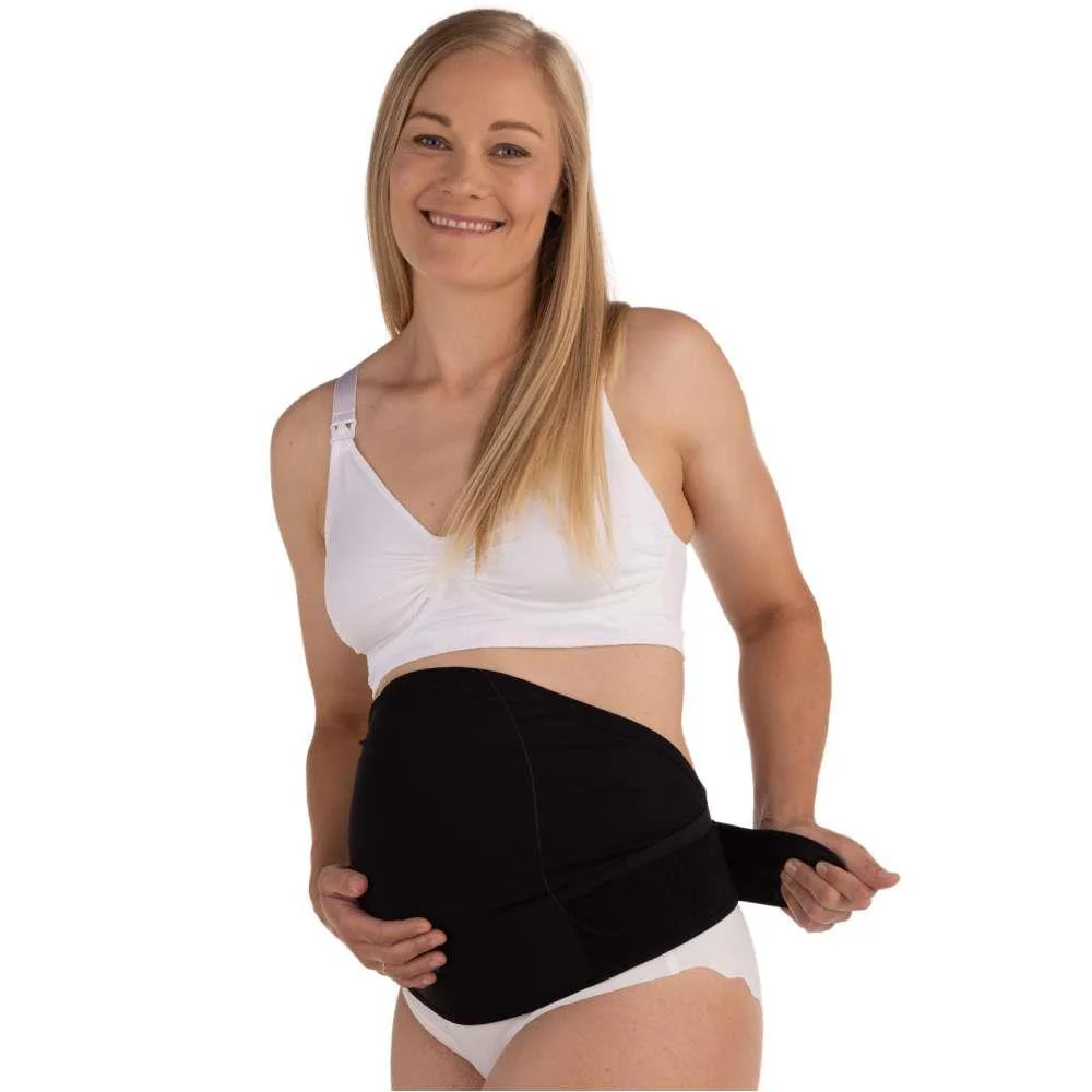 Cinta de Suporte Ajustável para Gravidez Carriwell Preto L/XL - Image 7