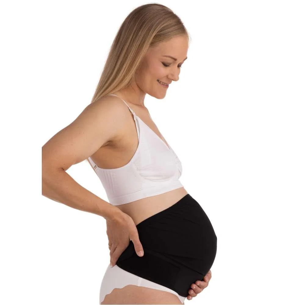 Cinta de Suporte Ajustável para Gravidez Carriwell Preto L/XL - Image 8