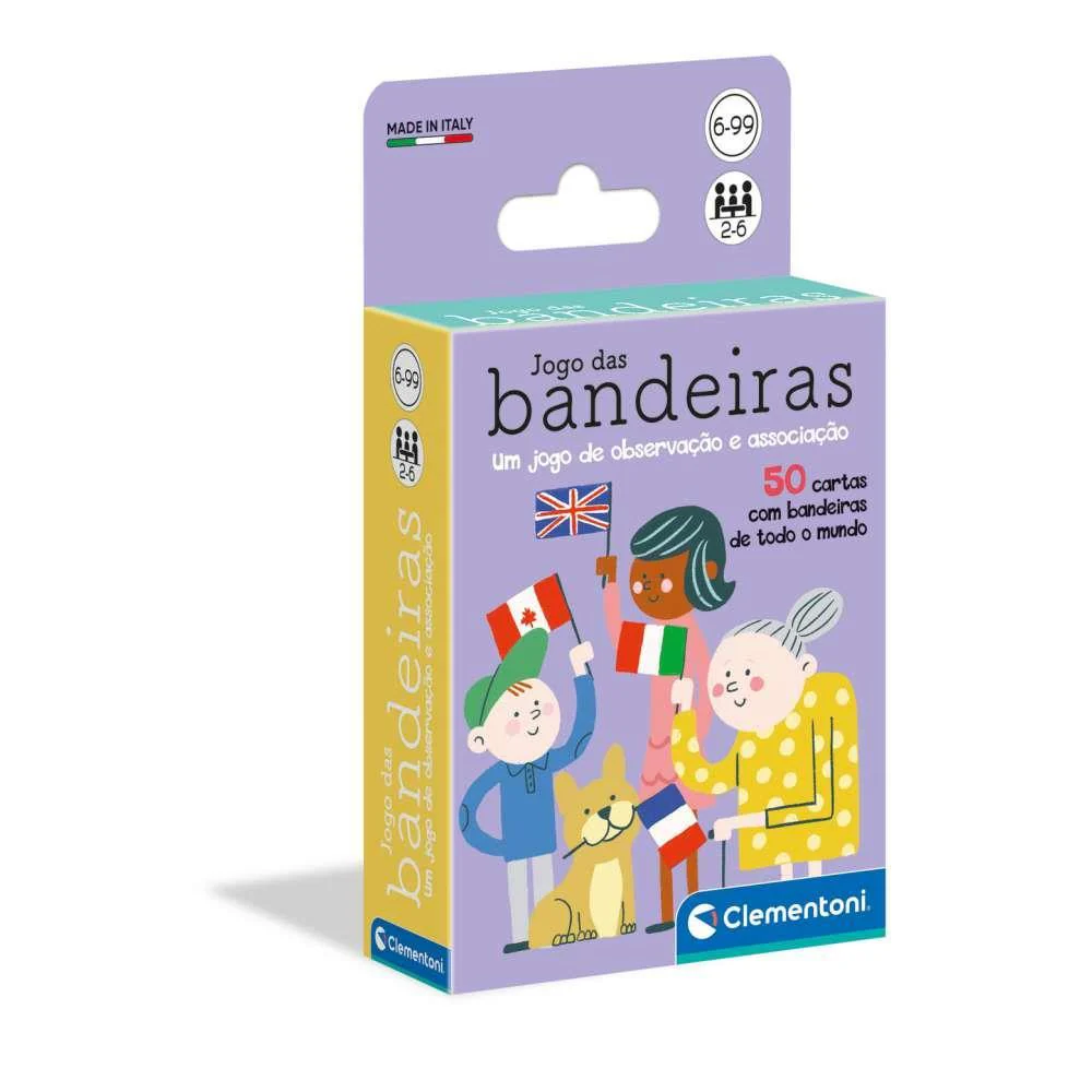 Jogo de Cartas das Bandeiras Clementoni
