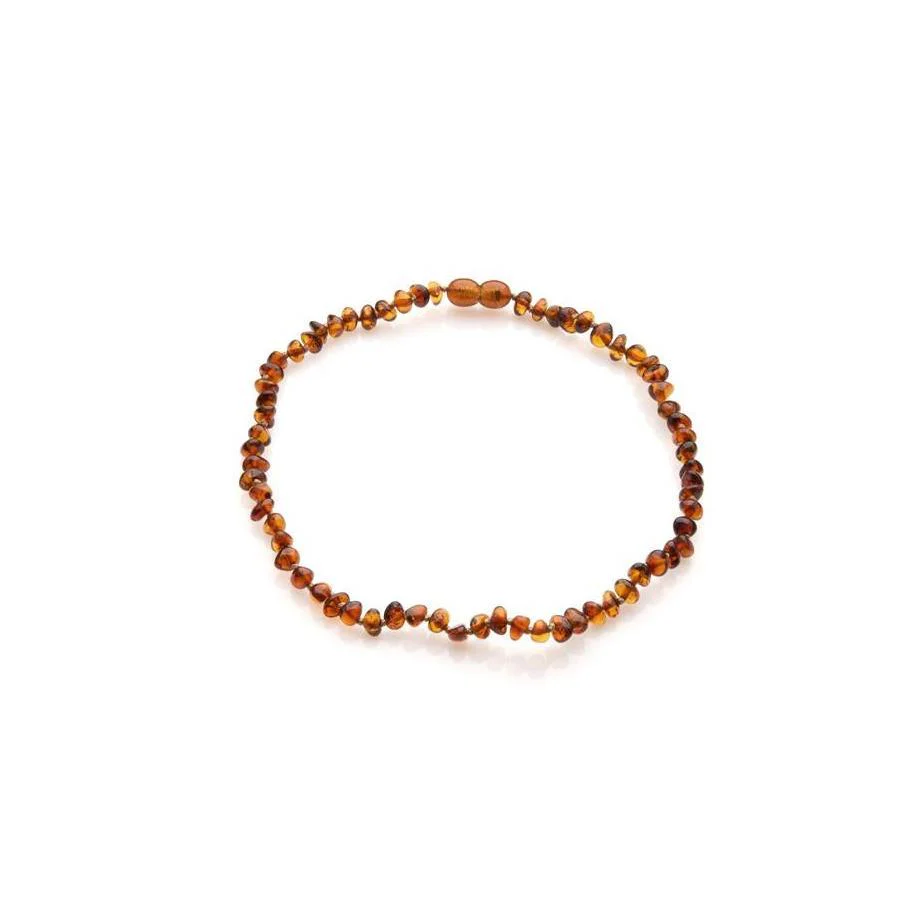 Colar de Ambar Bebé Opalook Cognac com Rosca 32cm - Image 2
