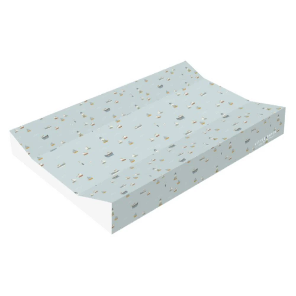 Colchão Muda Fraldas Little Dutch Sailors Bay Blue 50x70cm