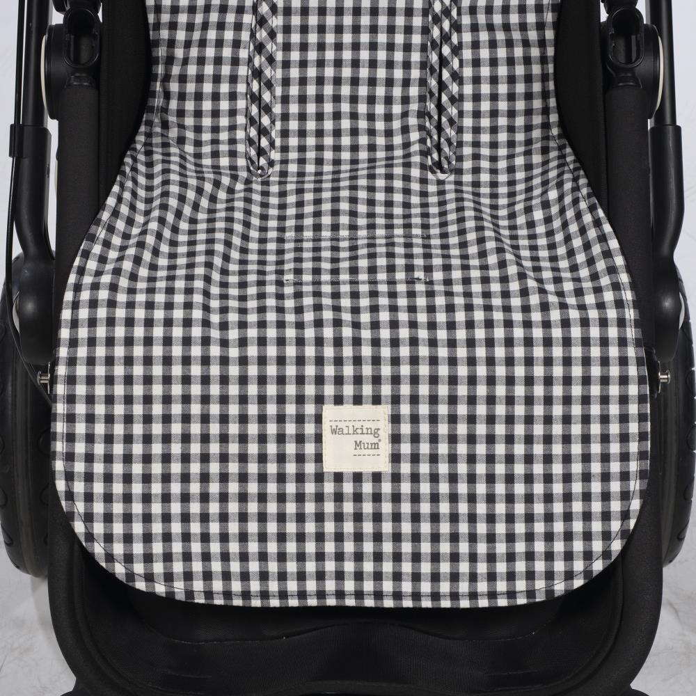 Colchonete Walking Mum I Love Vichy Preto - Image 5