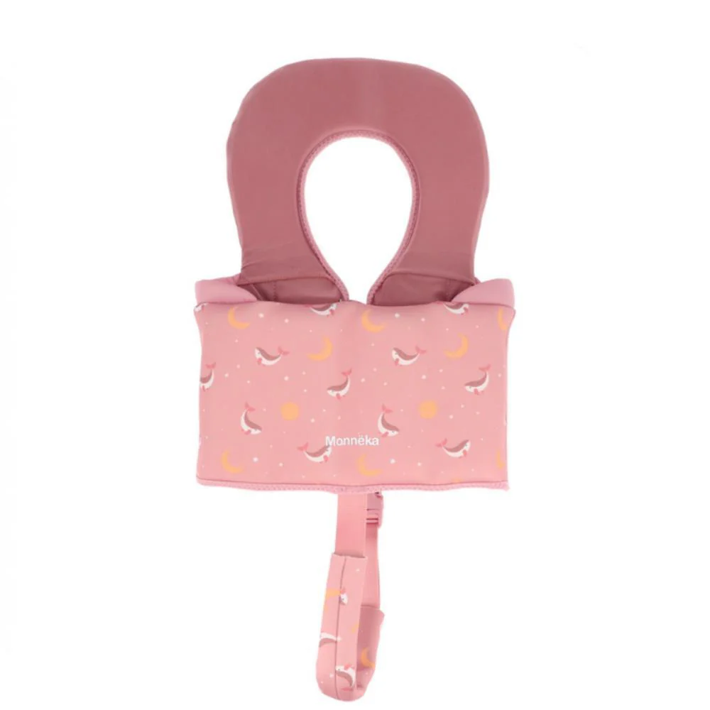 Colete de Aprendizagem Monnëka Whale Pink 1-2 Anos - Image 3
