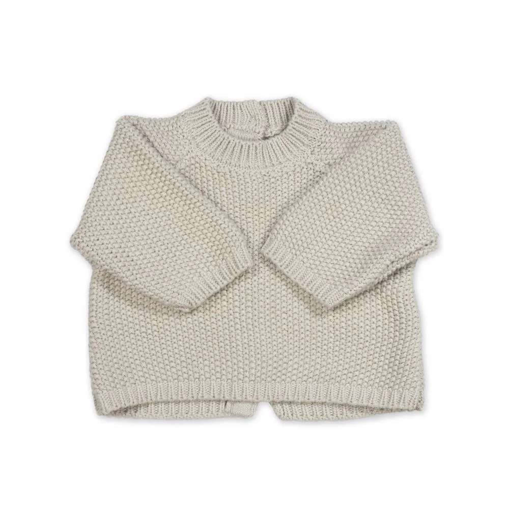Conjunto 3 Peças para Recém Nascido em Tricot Pasito a Pasito Beige 0-1m - Image 5