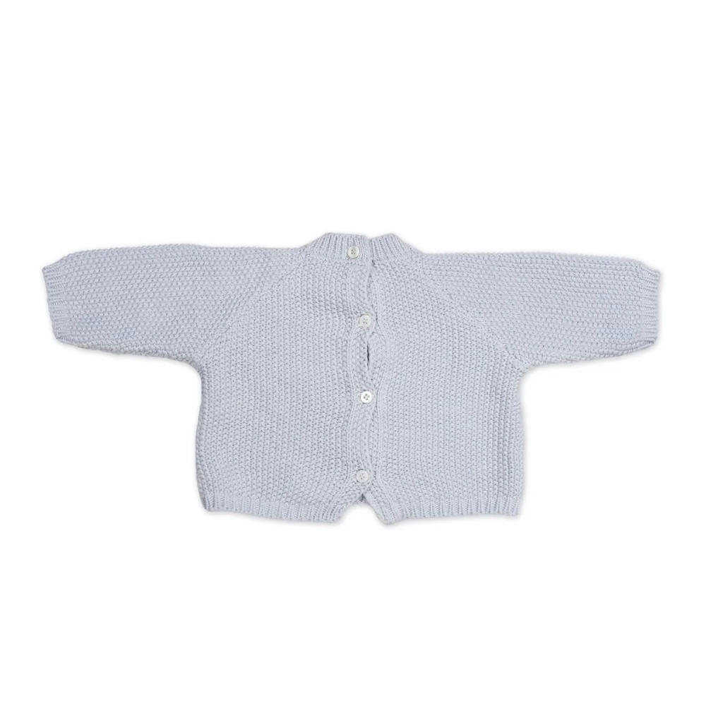 Conjunto 3 Peças para Recém Nascido em Tricot Pasito a Pasito Blue 0-1m - Image 5