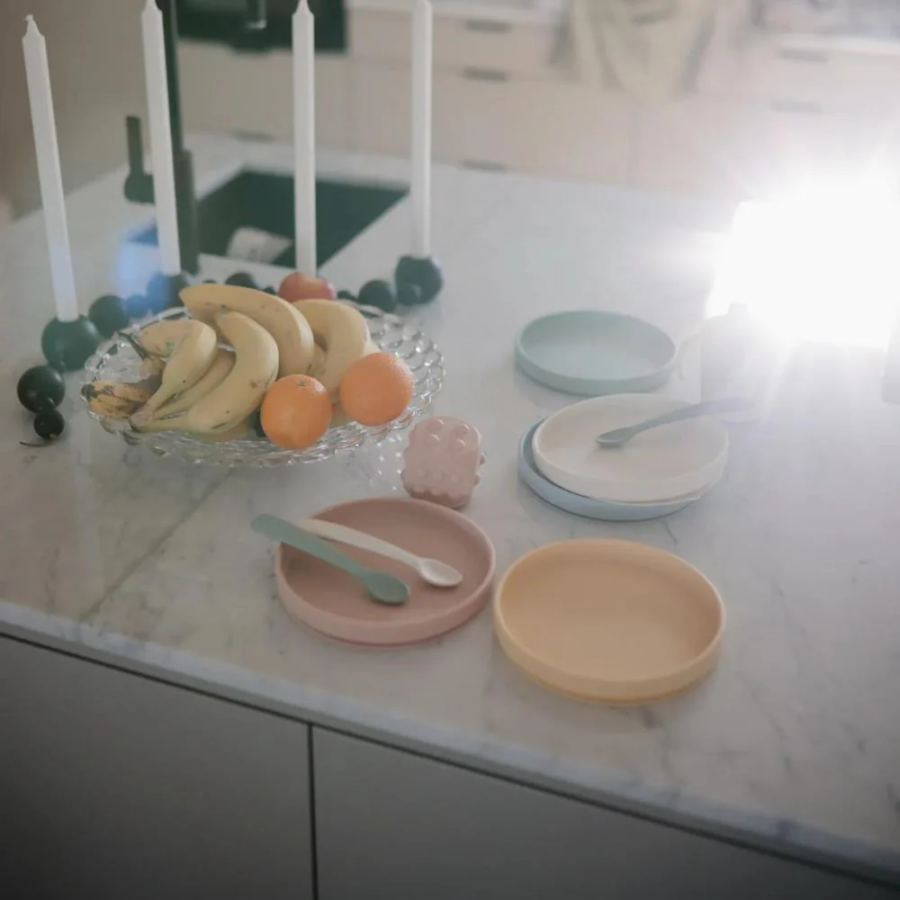 2 Colheres em Silicone Mushie Ivory - Image 4