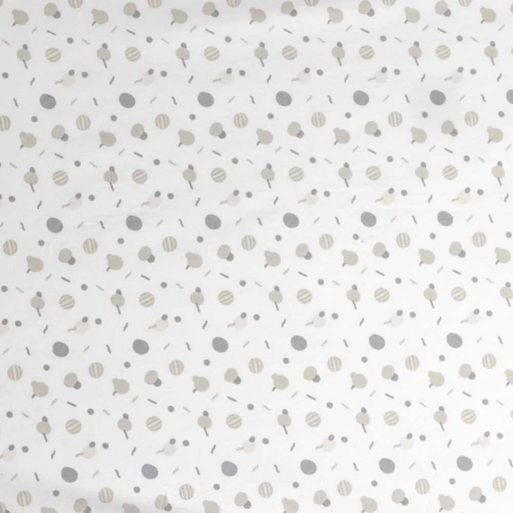 Conjunto de 2 Lençóis Ajustáveis em Algodão Confetti para Chicco Next2Me - Image 3