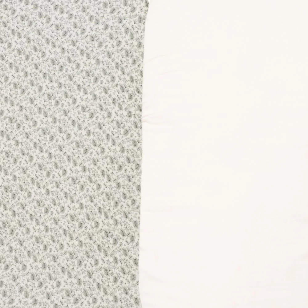 Conjunto de 2 Lençóis Ajustáveis para Alcofa Walking Mum Gala Mint 73x32cm - Image 2