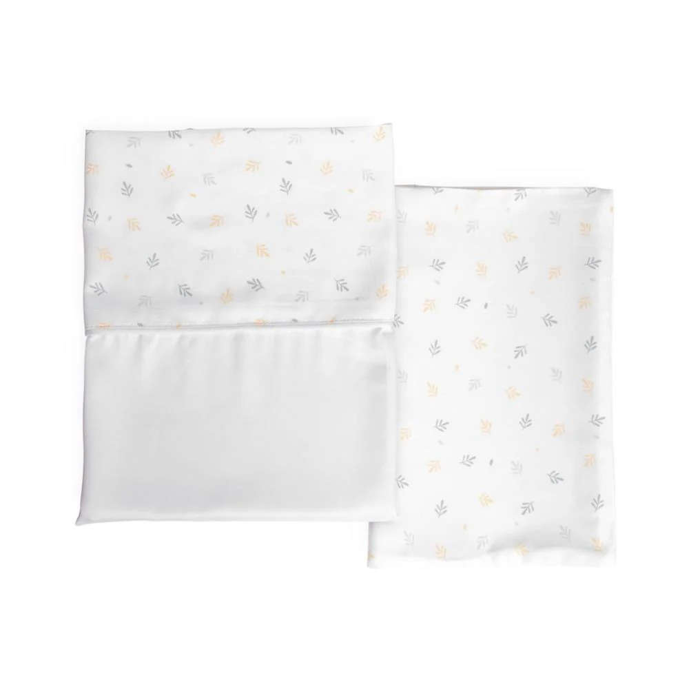 Conjunto de 2 Lençóis em Bambu Foliage para Chicco Next2Me - Image 2