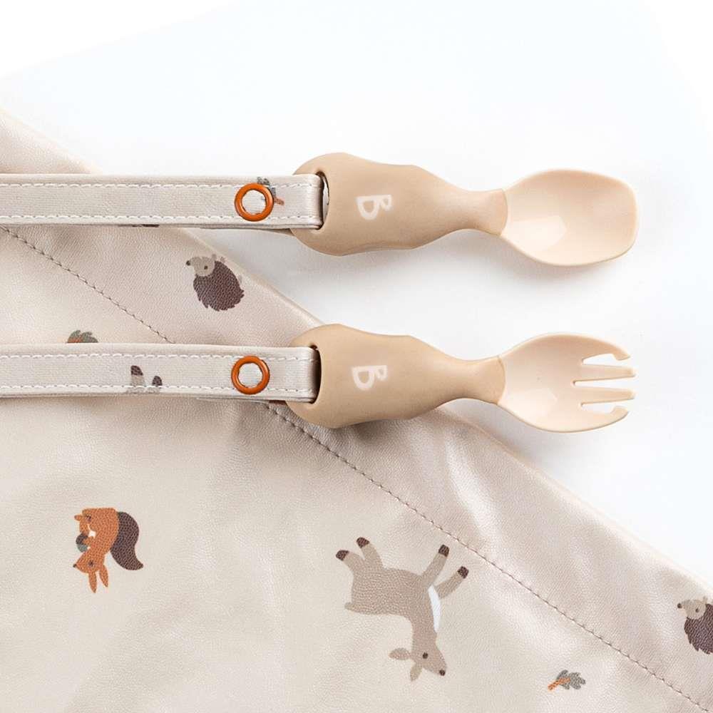 Conjunto de 2 Talheres com Fita Fawn - Image 3