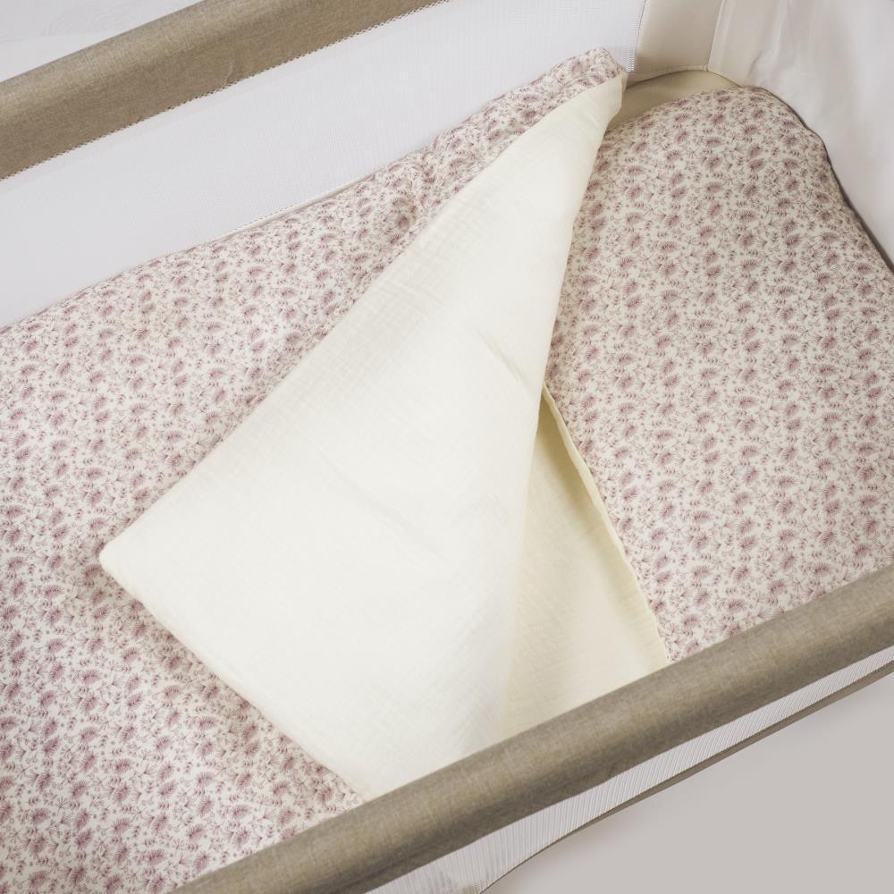 Conjunto de 3 Peças para Berço 90x50cm Gala Cerise - Image 2