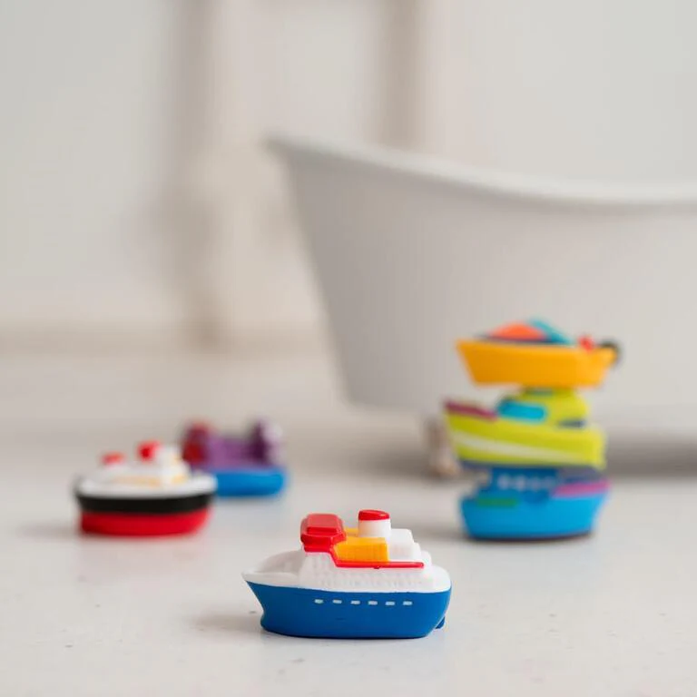 Conjunto de 6 Brinquedos de Banho Olmitos Barcos - Image 5