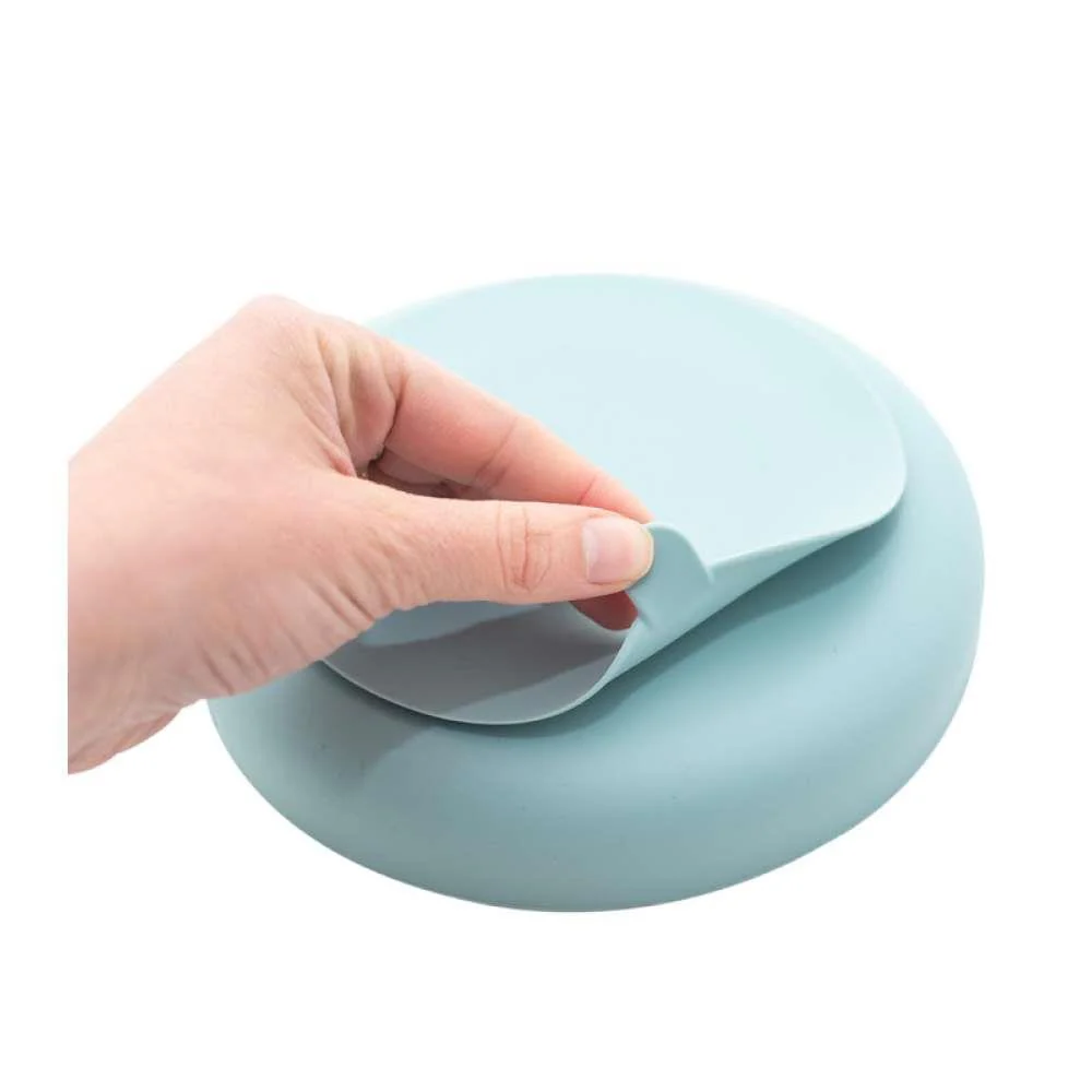 Conjunto de Alimentação com 5 Peças em Silicone Azul - Image 6