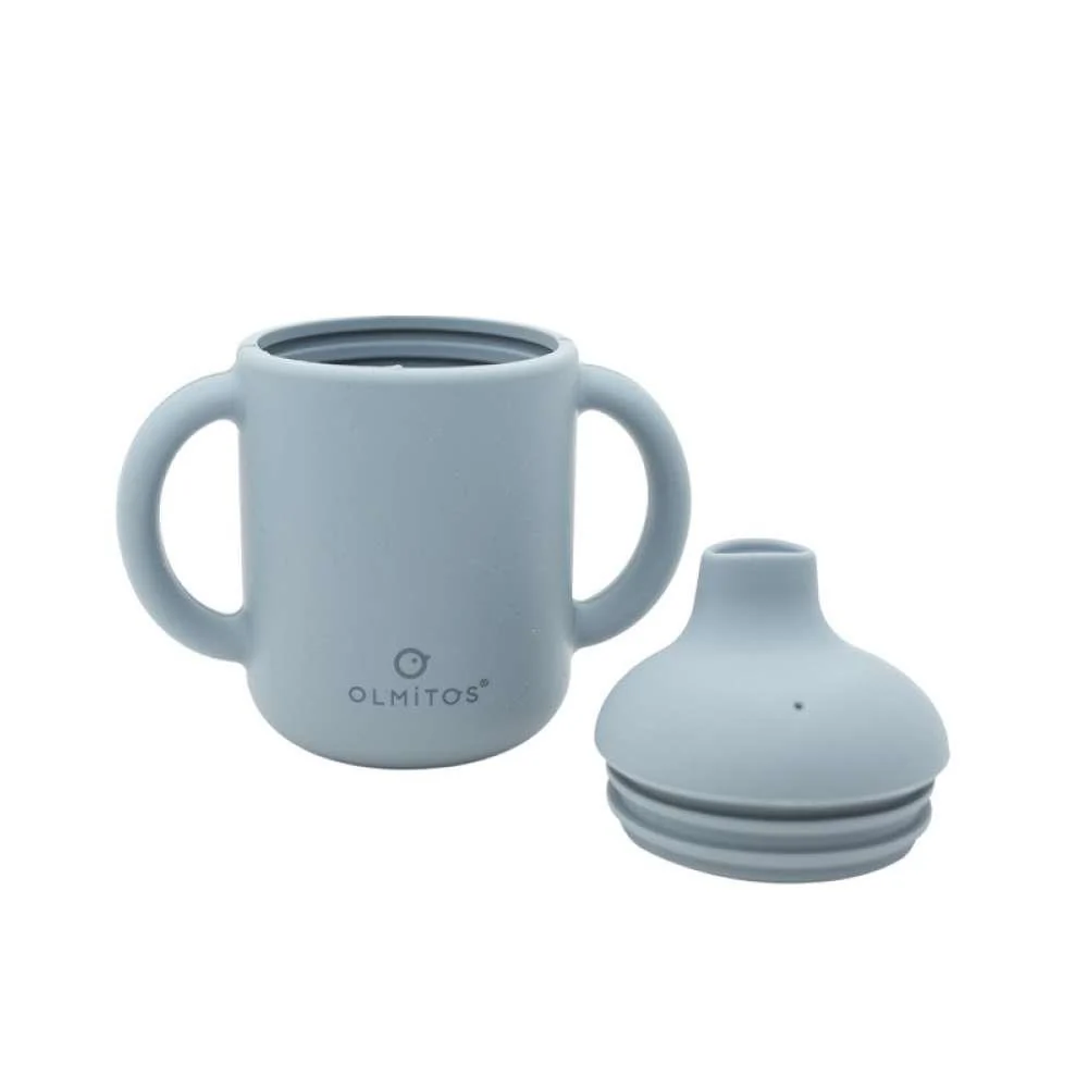 Conjunto de Alimentação com 5 Peças em Silicone Azul - Image 7