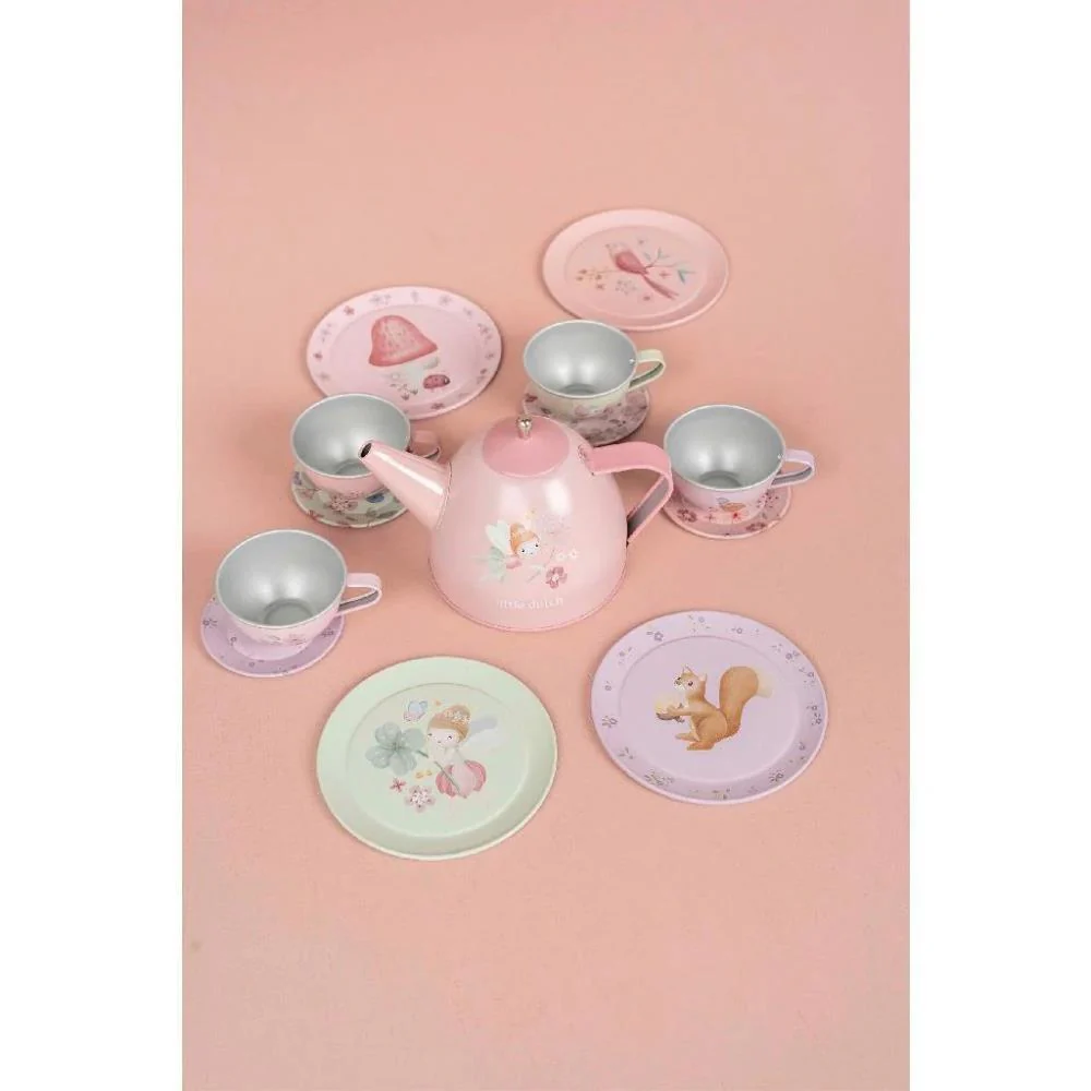 Conjunto de Chá em Metal Little Dutch Fairy Garden 13 Peças - Image 4