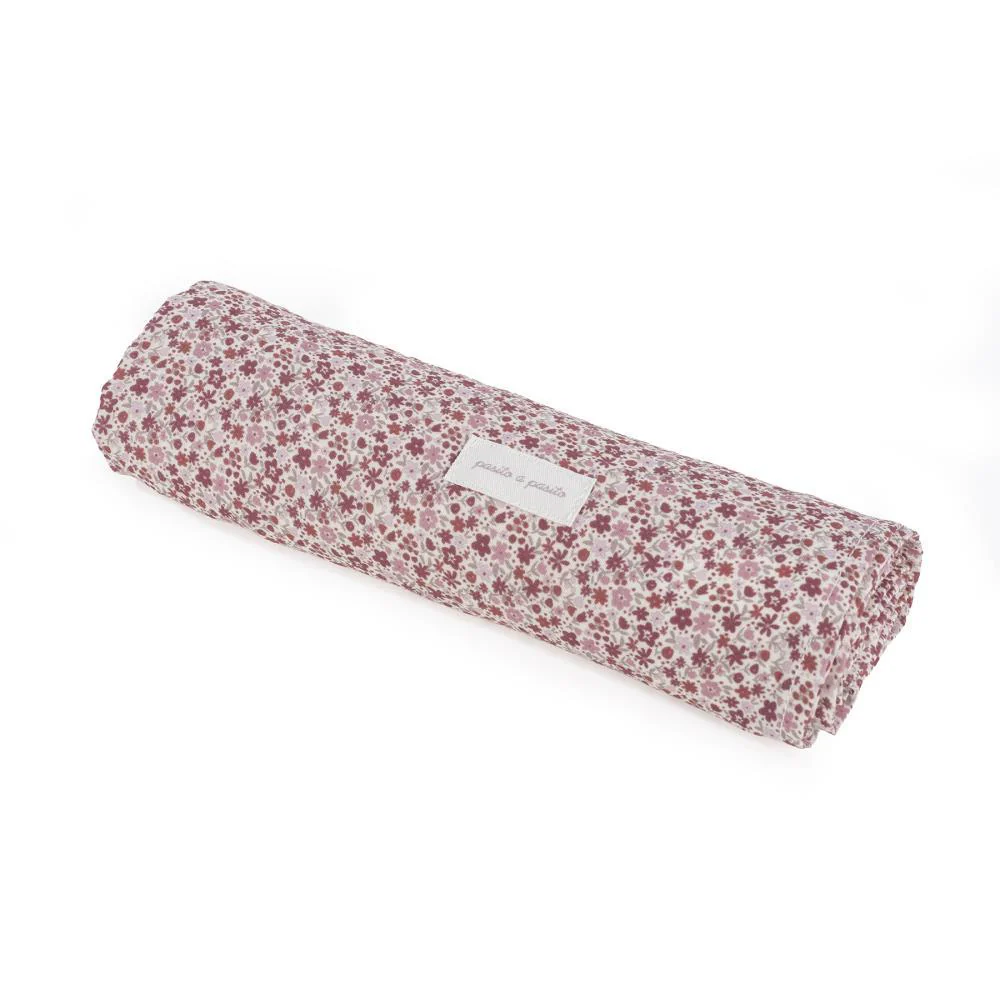 Conjunto de Lençóis para Alcofa Pasito a Pasito Cherry Flowers - Image 3