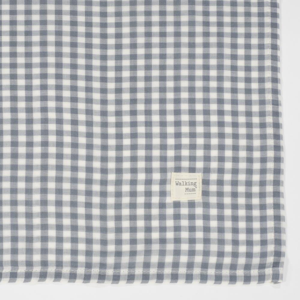 Conjunto de Lençóis para Alcofa Walking Mum Praliné Strips/Vichy Matcha - Image 7