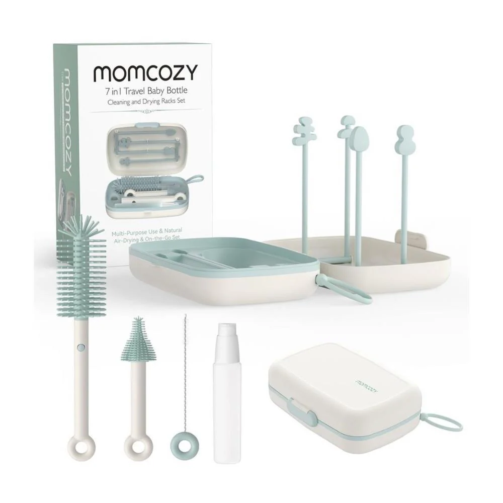 Conjunto de Limpeza Portátil 7em1 Momcozy para Biberão