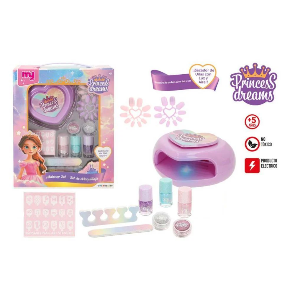 Conjunto de Maquilhagem e Manicure Princess Dreams - Image 5