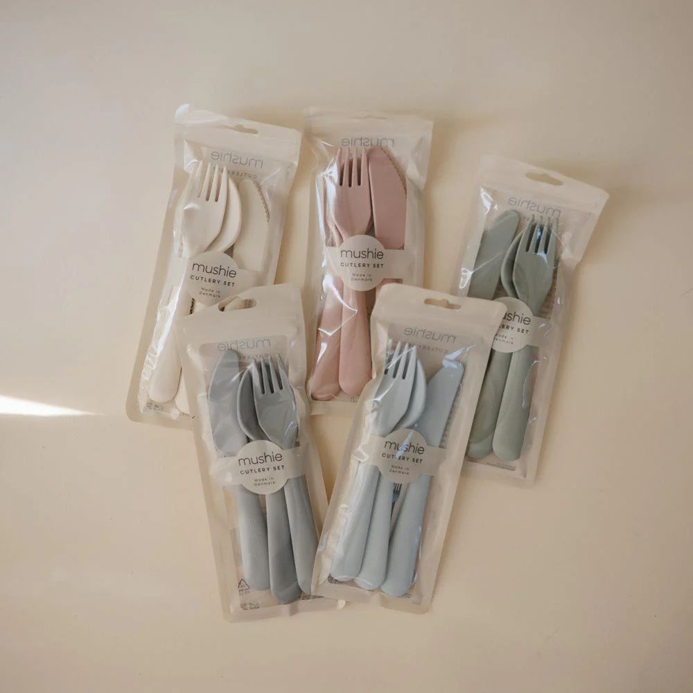 Conjunto de Talheres Colher Garfo e Faca Ivory - Image 4