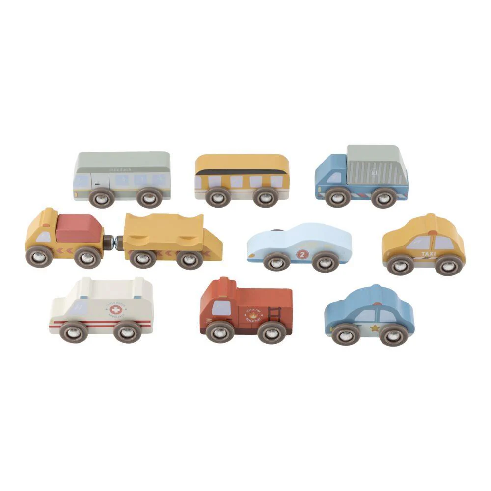 Conjunto Little Dutch 9 Veículos em Madeira - Image 2