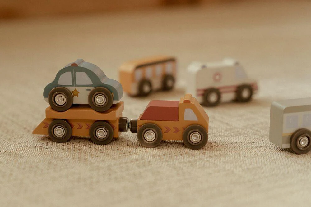 Conjunto Little Dutch 9 Veículos em Madeira - Image 6