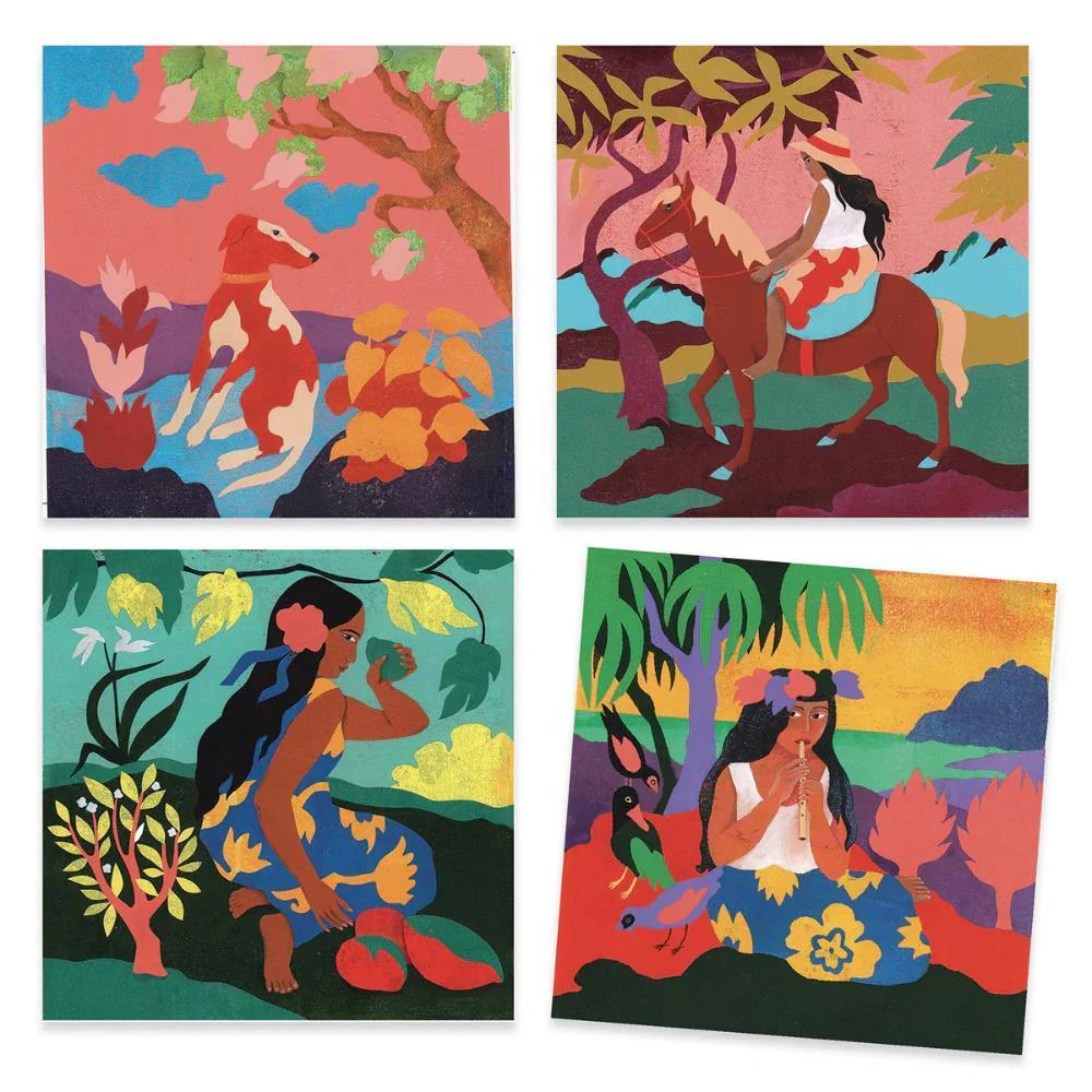 Conjunto para Raspar Inspired by Paul Gauguin - Image 3