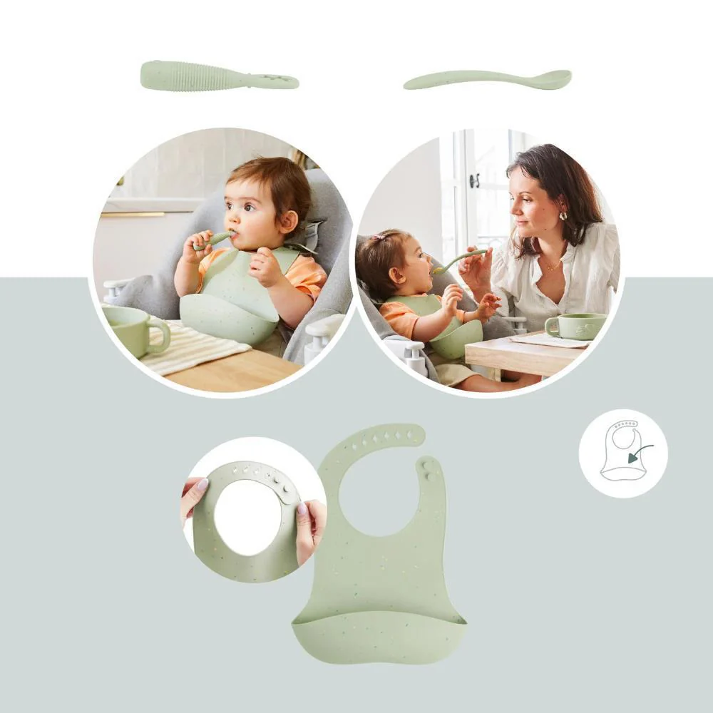 Conjunto Primeiras Refeições em Silicone Babymoov Mini Arty - Image 3