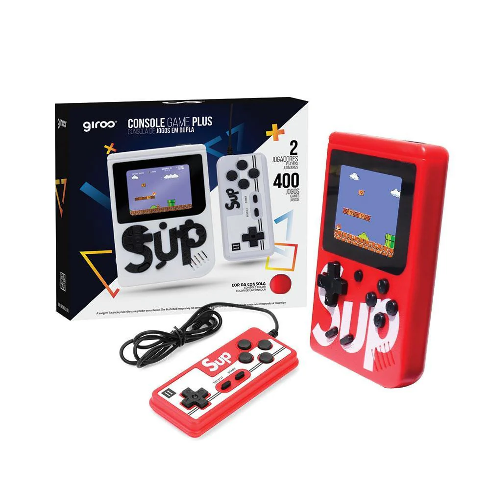 Consola Giros Vintage Game 400 Jogos para 2 Jogadores - Image 6