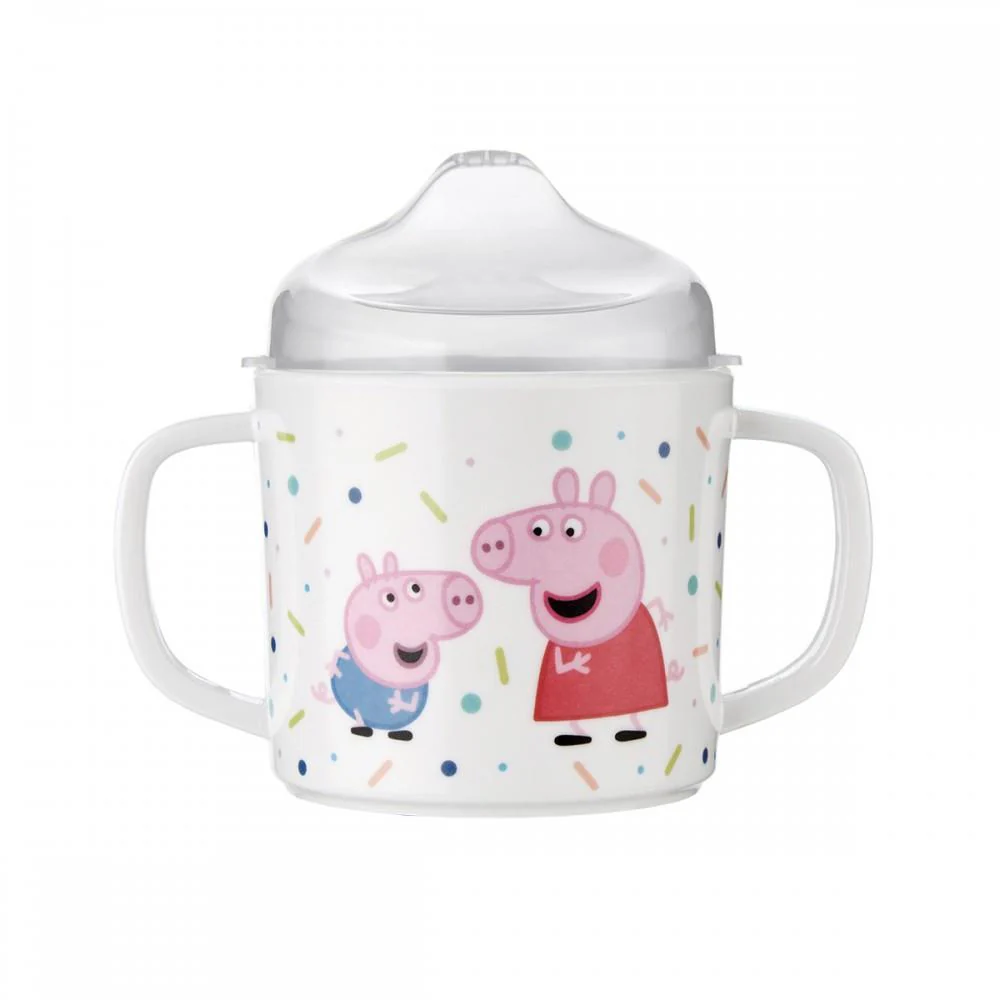 Copo de Aprendizagem Antiderrapante com Asas Peppa Pig