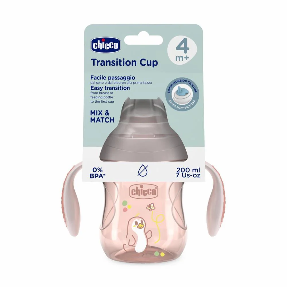 Copo de Transição Chicco 4m+ Rosa - Image 2
