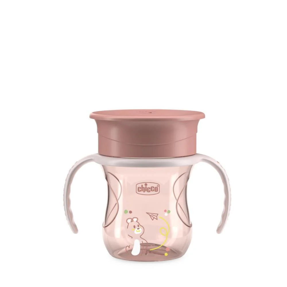 Copo de Transição Chicco Perfect 360 12m+ Rosa