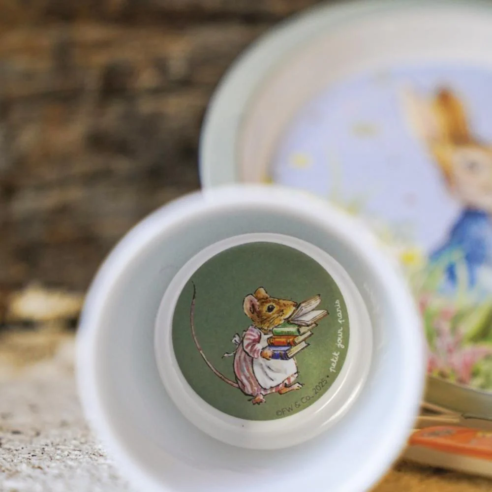 Copo em Melamina Peter Rabbit Flores Branco 160ml - Image 3