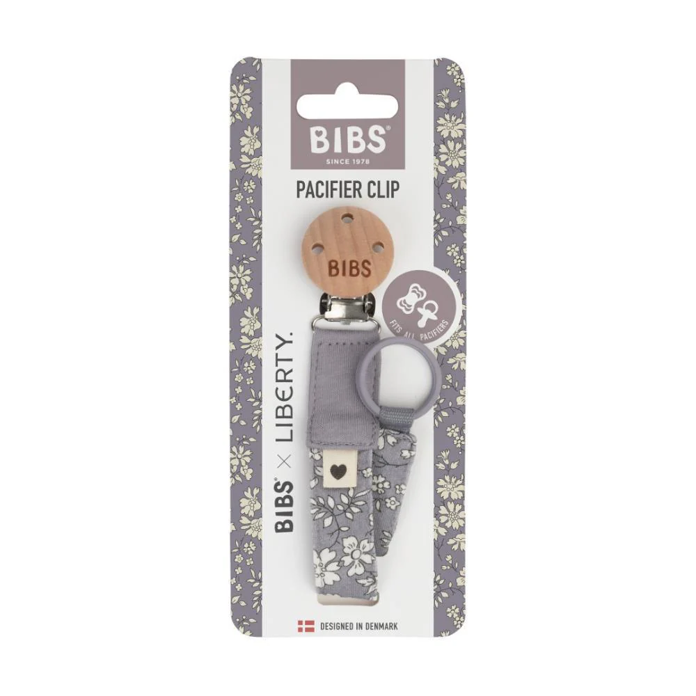 Corrente para Chupeta Bibs Liberty Capel Fossil Grey - Image 2