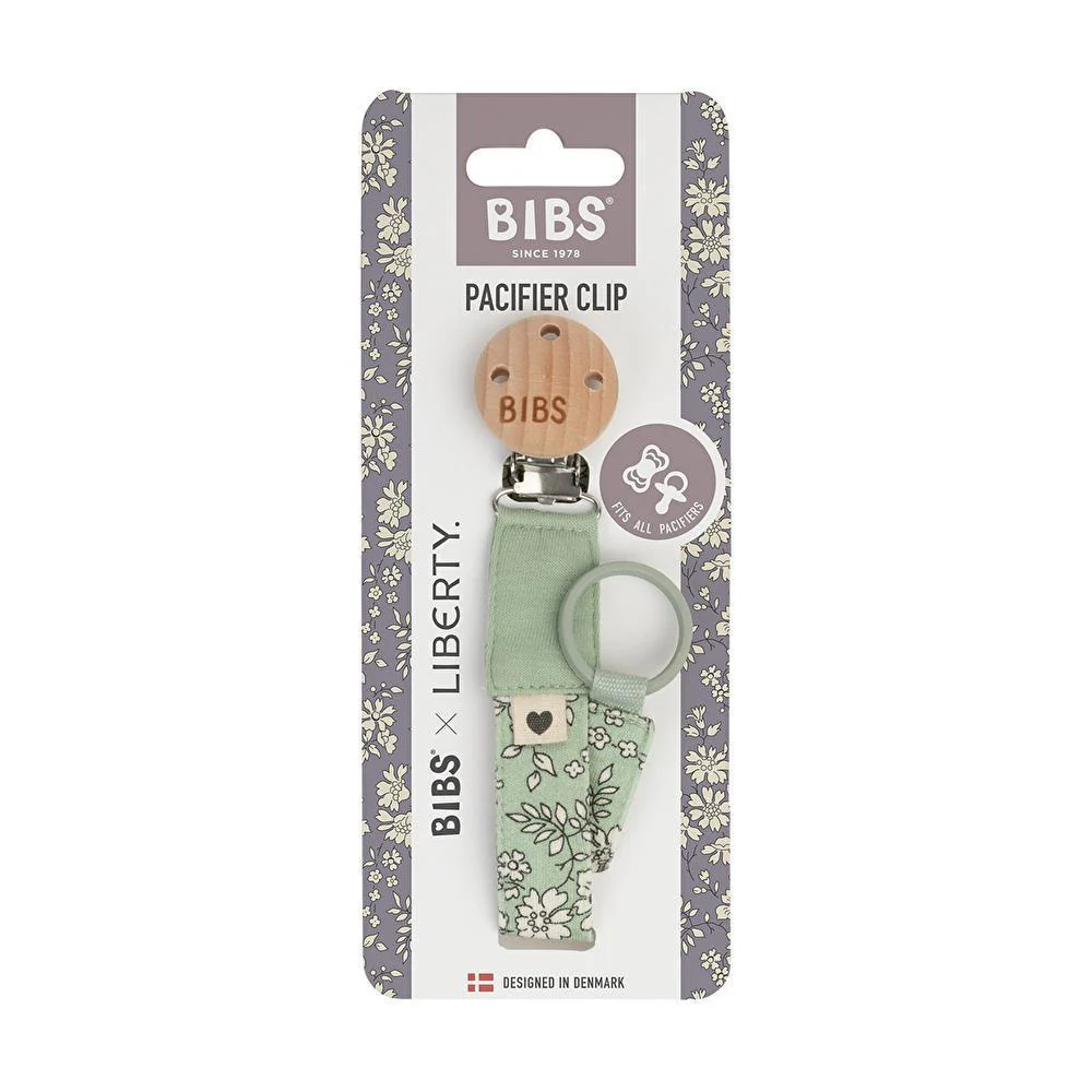 Corrente para Chupeta Bibs Liberty Capel Sage - Image 2