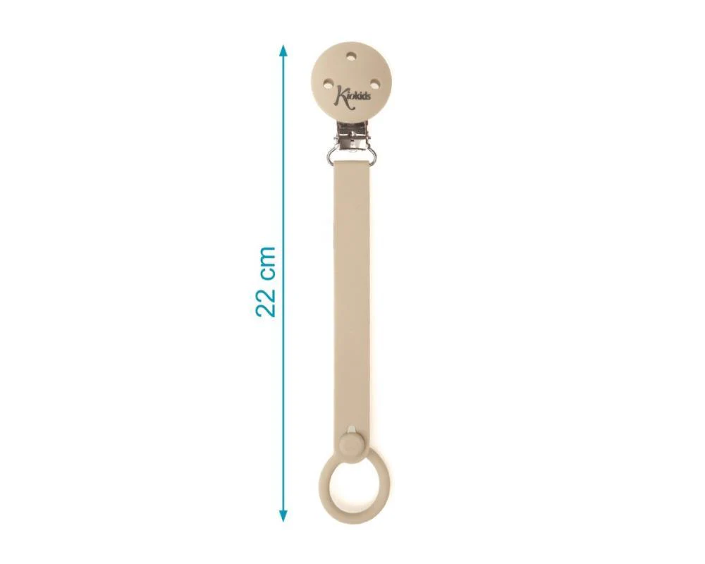 Corrente para Chupeta em Silicone Bege - Image 5