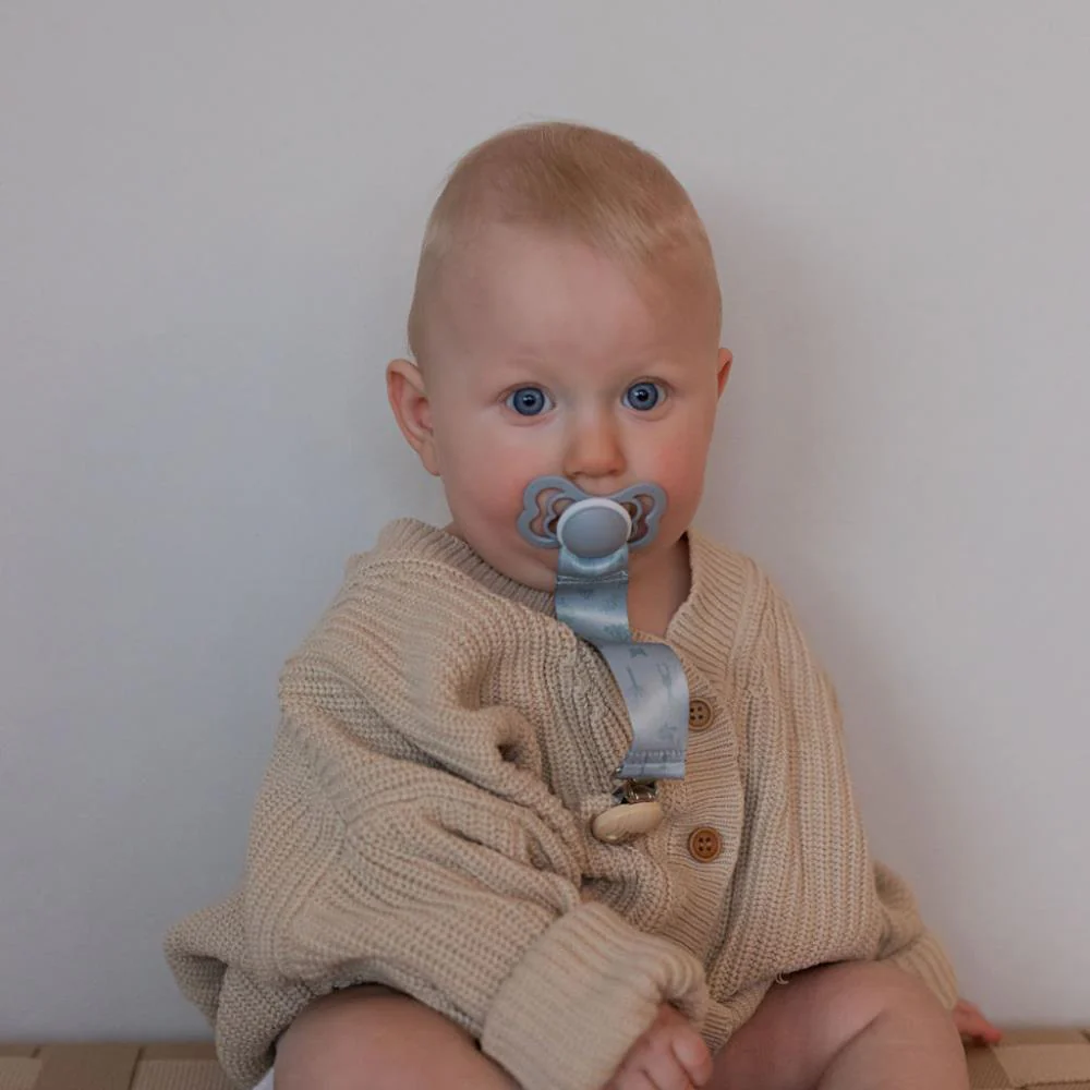 Corrente para Chupeta em Tecido Baby Livia Snow White - Image 4
